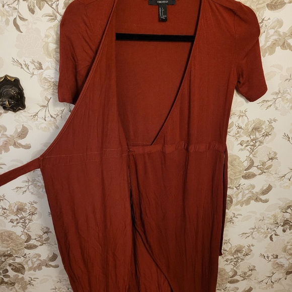 Forever 21 maxi red dress - Picture 4 of 5